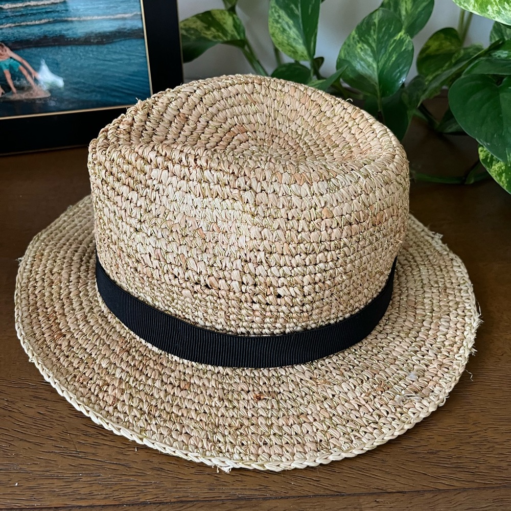 j.crew straw hat - Picture 4 of 8